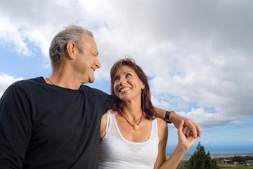 dentures arvada, co | man and woman smiling at one another