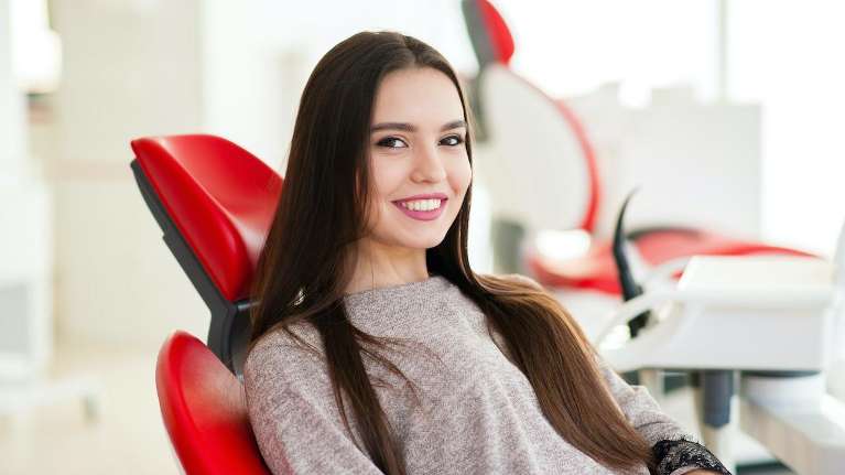 tmj pain relief | A woman at Arvada dentist