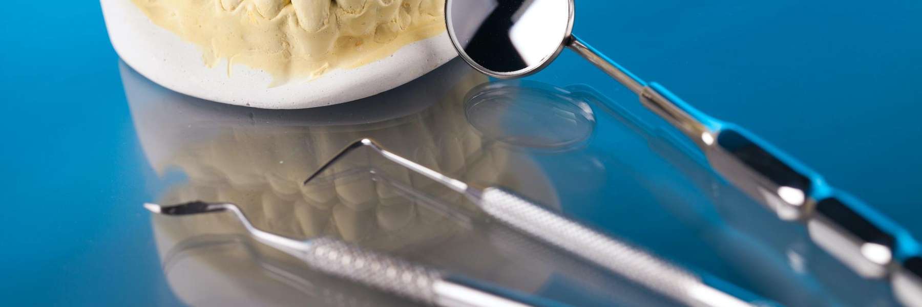 A dental mold and tools | TMJ treatment Arvada