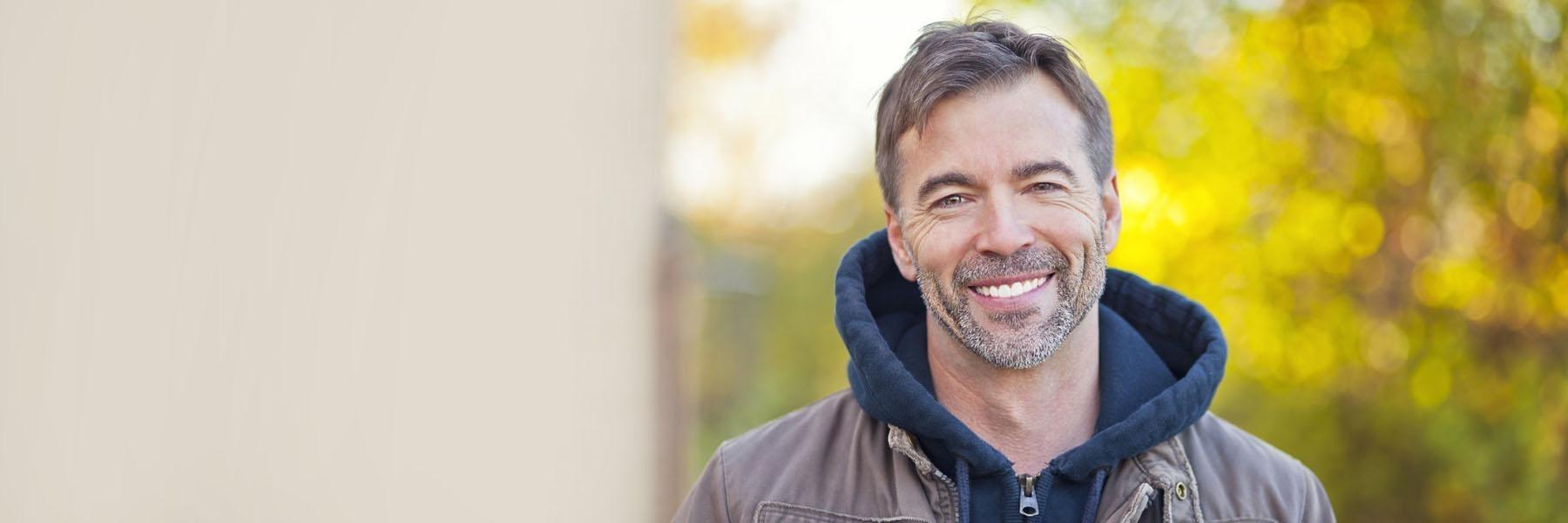 dental crowns arvada, CO | man smiling