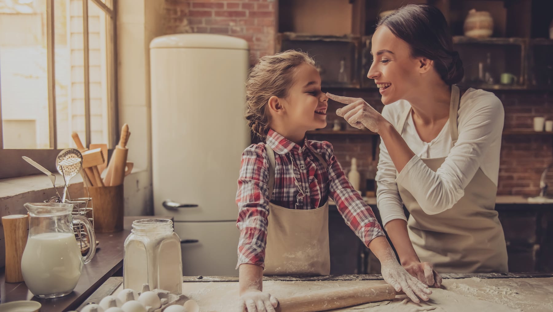 Five Parks Dental Mother and Daughter
